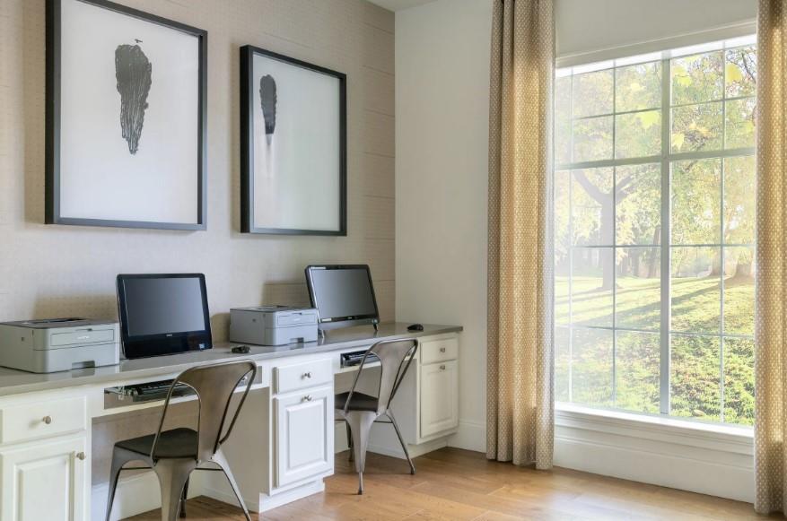 2500 Shallowford Road, Unit 44309 Atlanta, GA 30345 - Photo 19 of 20 a view of a workspace with furniture and a window