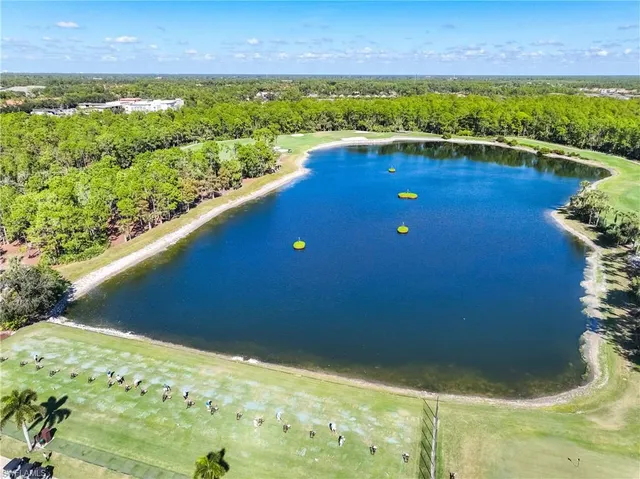a view of an outdoor space and a lake view