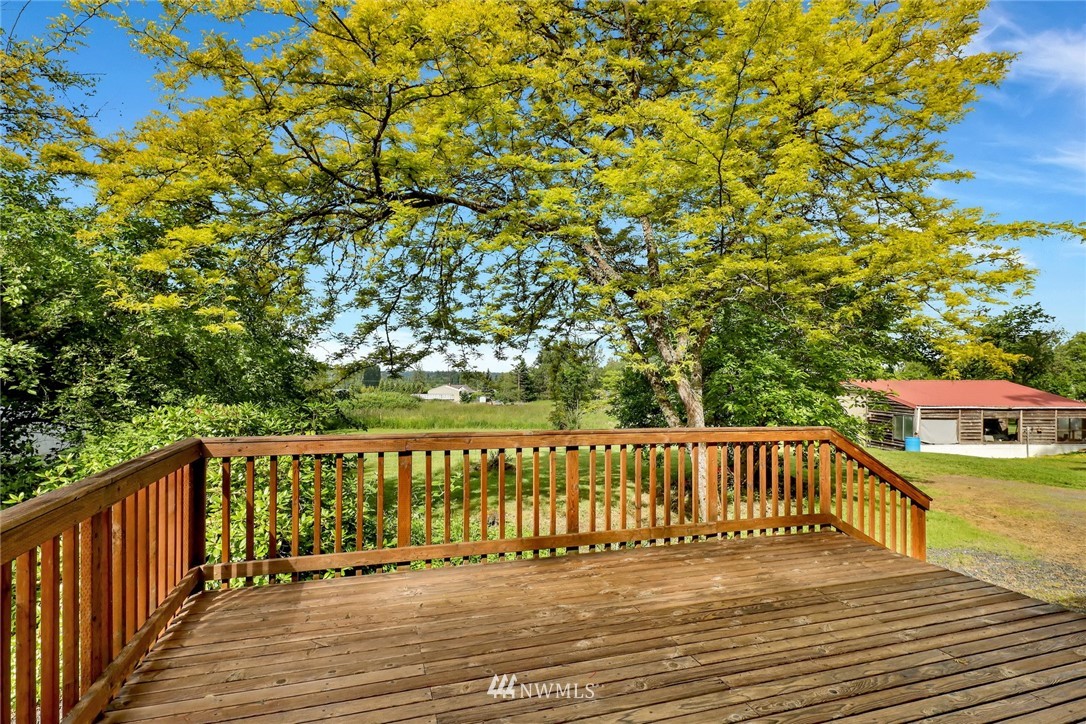 6752 Goodwin Road Everson, WA 98247 - Photo 24 of 28 a view of a balcony with wooden floor