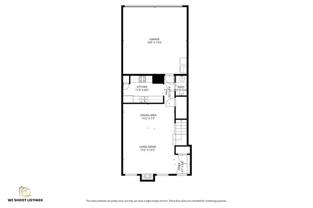 a picture of a bench in front of door