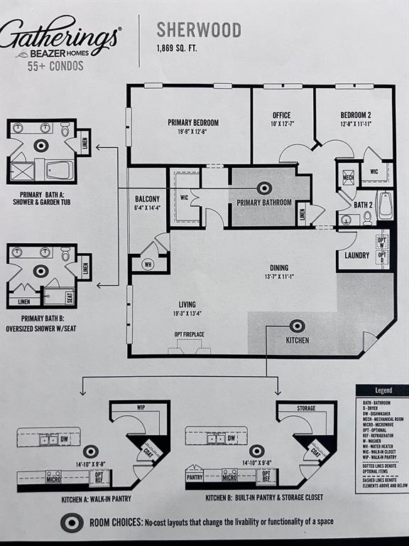 651 Watters Road, Unit 7101 Allen, TX 75013 - Photo 25 of 25 Property floor plan