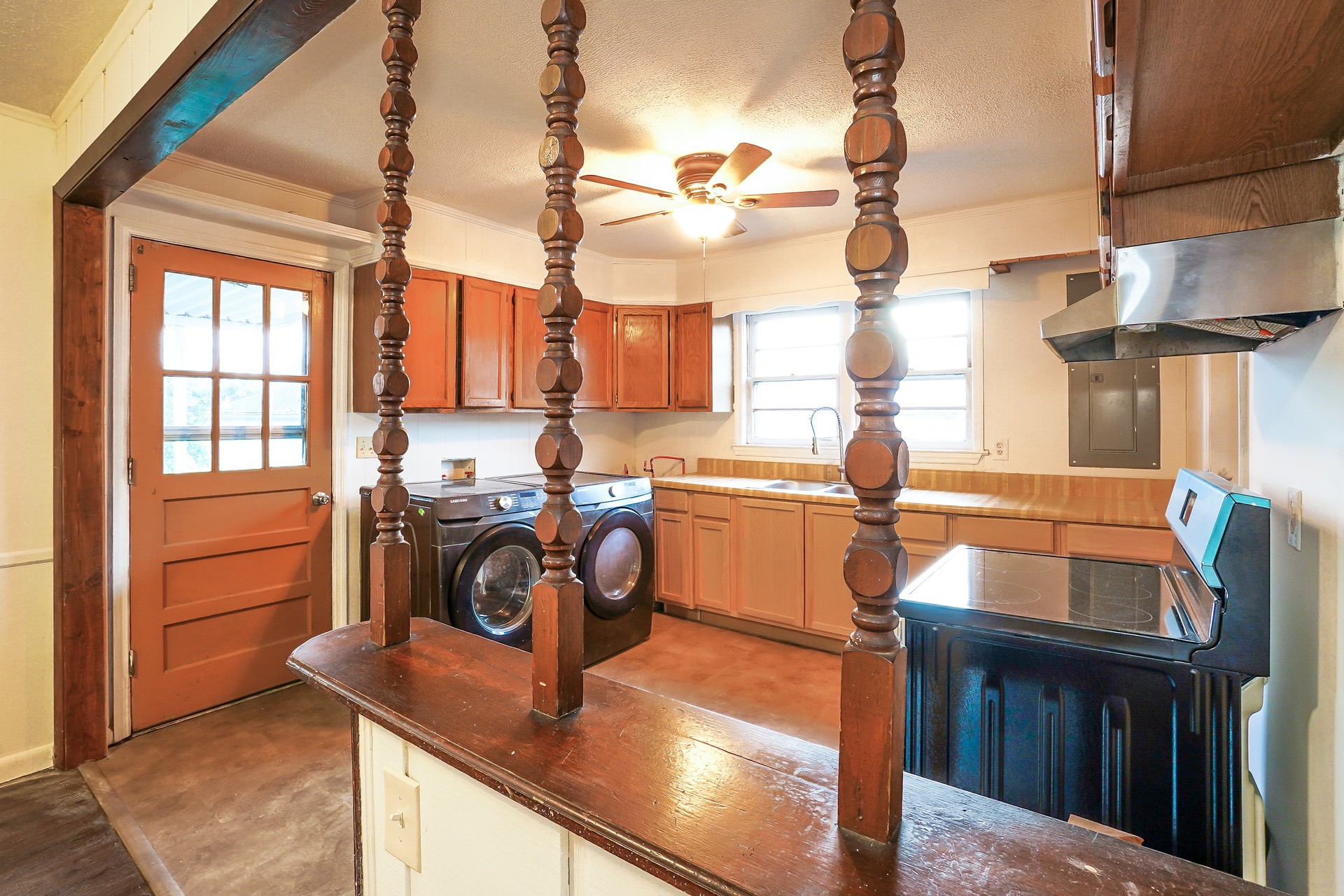 231 Foston Chapel Road Hopkinsville, KY 42240 - Photo 12 of 20 a view of kitchen with cabinets appliances