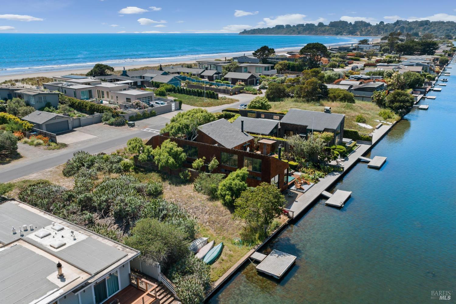 193 Seadrift Road Stinson Beach, CA 94970 - Photo 1 of 15 an aerial view of multiple houses with yard