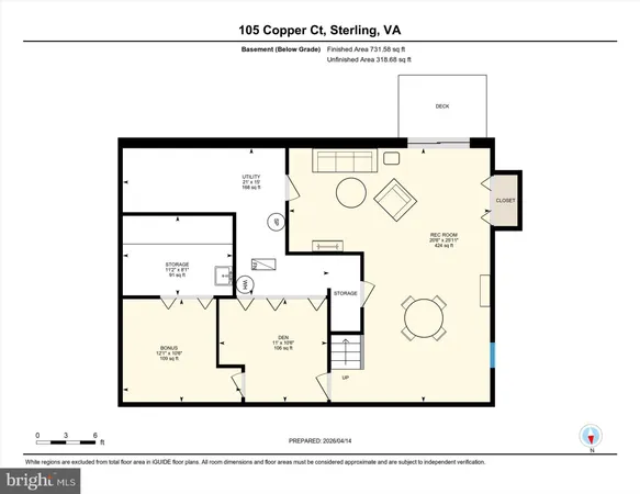 $875,000 | 105 Copper Court, Sterling, VA 20165