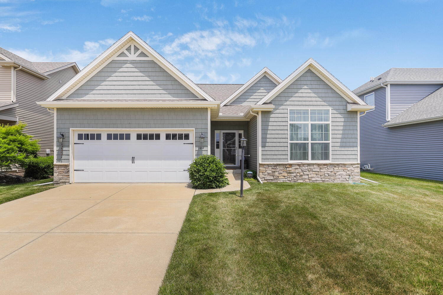 Undisclosed Address Savoy, IL 61874 - Photo 1 of 29 a view of house with garden