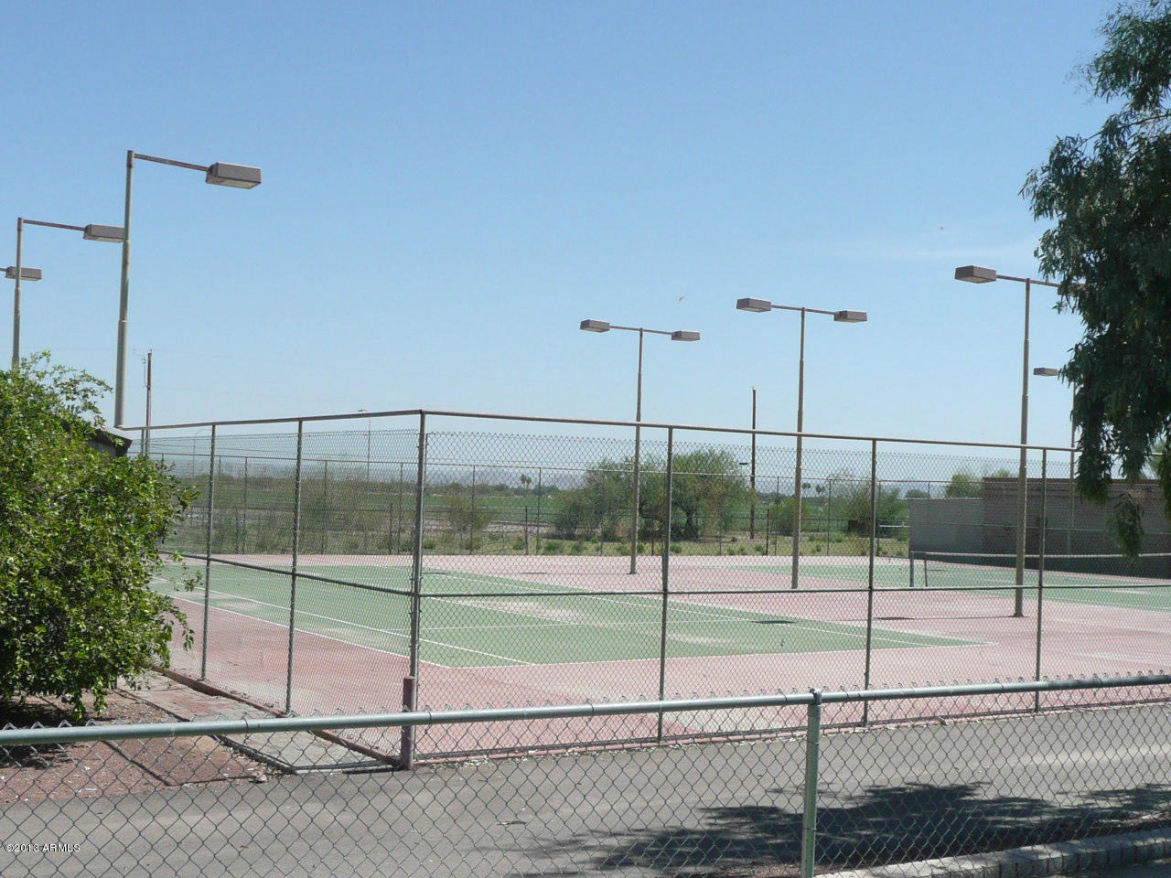 4128 West Elliot Road Laveen, AZ 85339 - Photo 113 of 114 Lighted tennis court