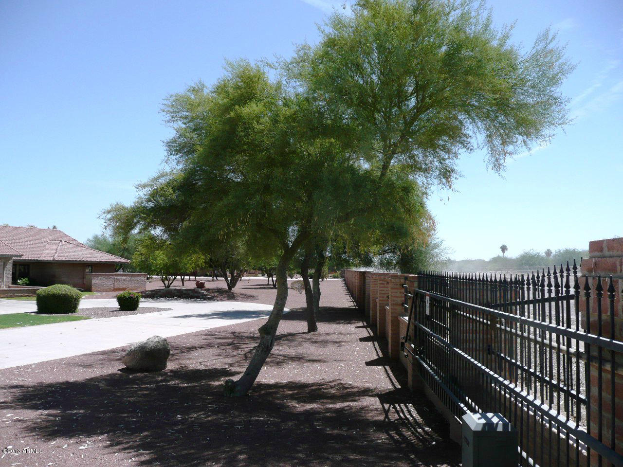 4128 West Elliot Road Laveen, AZ 85339 - Photo 33 of 114 Private view fence