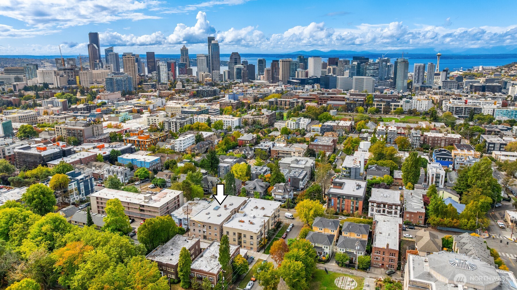 1726 15th Avenue, Unit 7 Seattle, WA 98122 - Photo 24 of 24 a view of a city with lots of residential buildings