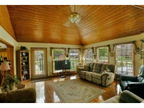 1320 Love Station Road Erwin, TN 37650 - Photo 9 of 24 Breathtaking Living Sunroom