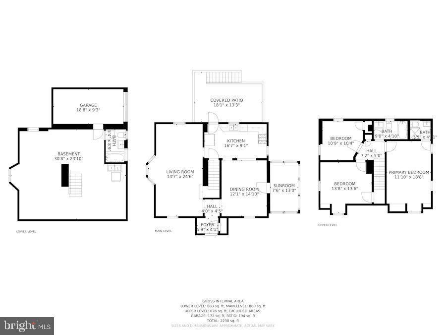 826 Warwick Road Baltimore, MD 21229 - Photo 29 of 30 Floor Plan