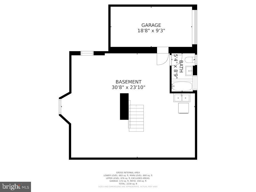 826 Warwick Road Baltimore, MD 21229 - Photo 30 of 30 Floor Plan