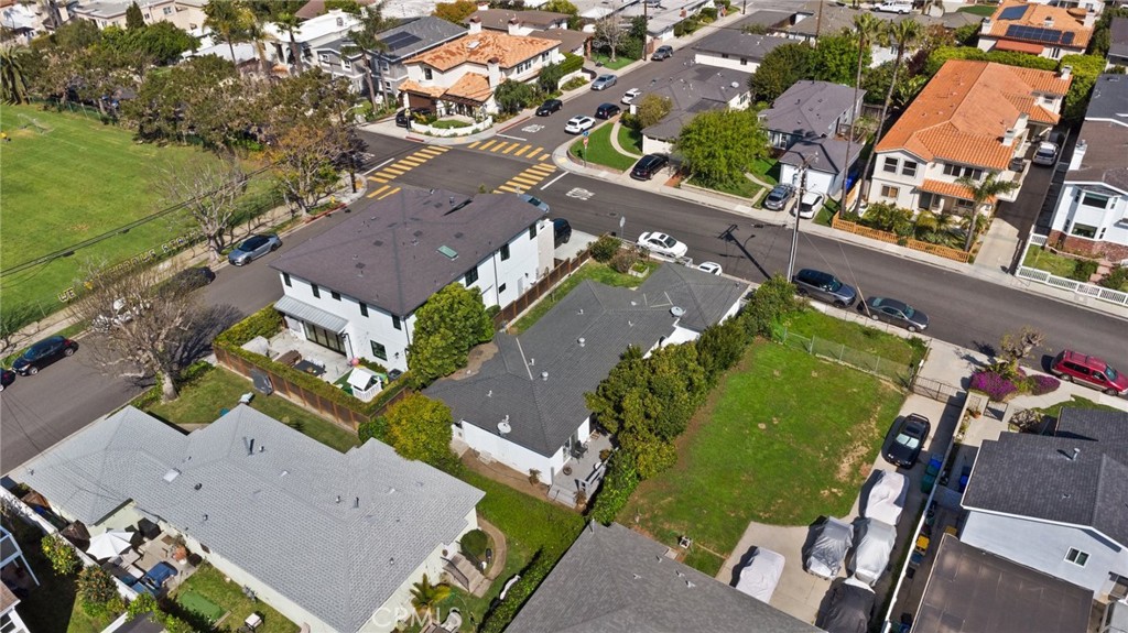 1406 17th Street Manhattan Beach, CA 90266 - Photo 55 of 60 an aerial view of a house yard and lake view