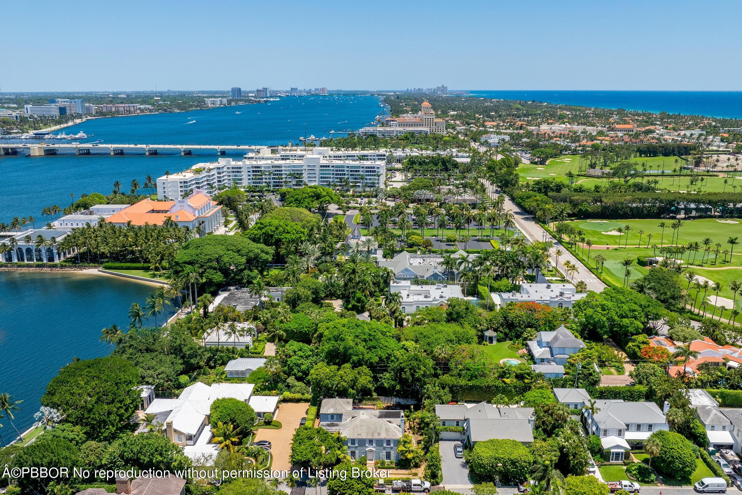 345 Pendleton Lane Palm Beach, FL 33480 - Photo 15 of 15 an aerial view of multiple house
