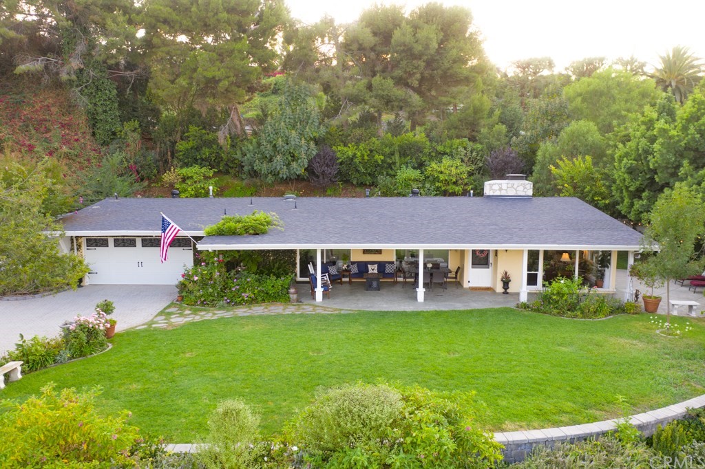2601 Sunnyside Ridge Road Rancho Palos Verdes, CA 90275 - Photo 45 of 47 front view of a house with a yard