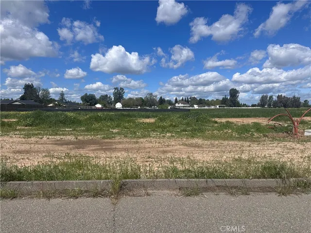 a view of a lake with a big yard