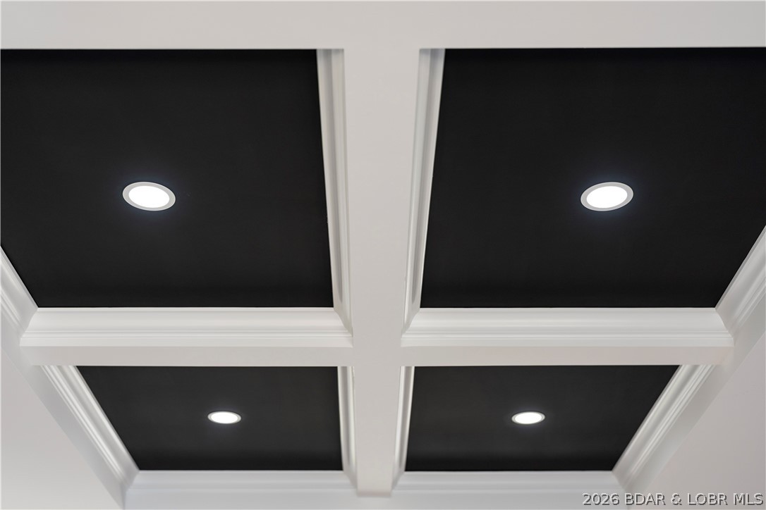 1356 Duckhead Road Lake Ozark, MO 65049 - Photo 13 of 99 Custom tray ceiling with recessed LED lighting