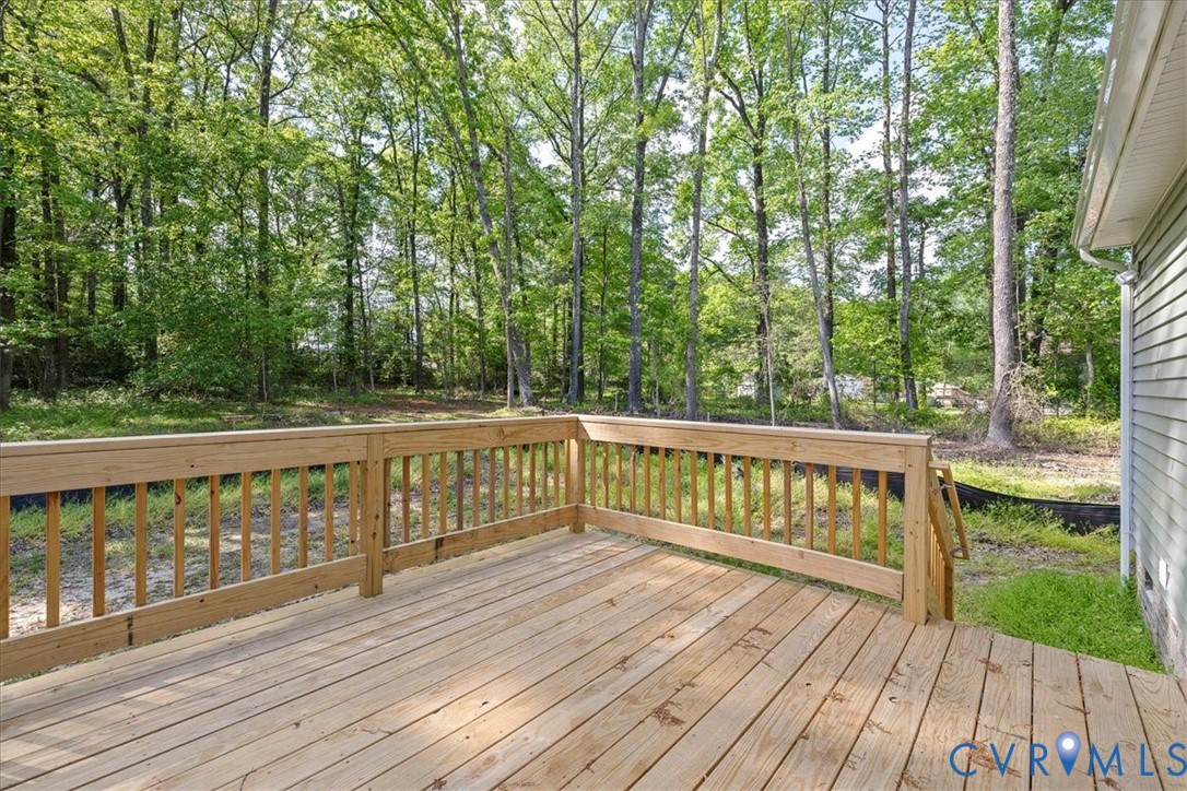 2700 River Road Prince George, VA 23875 - Photo 24 of 24 a view of balcony with deck and wooden floor