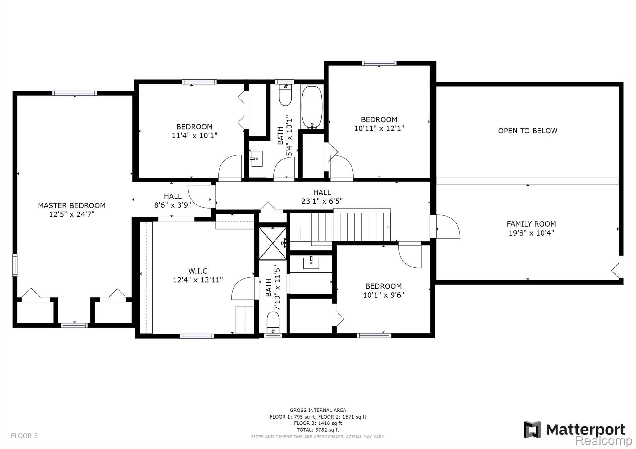 5811 Edgar Road Clarkston, MI 48346 - Photo 44 of 46 5811 Edgar Rd - Floor Plan - Floor 2.jpg