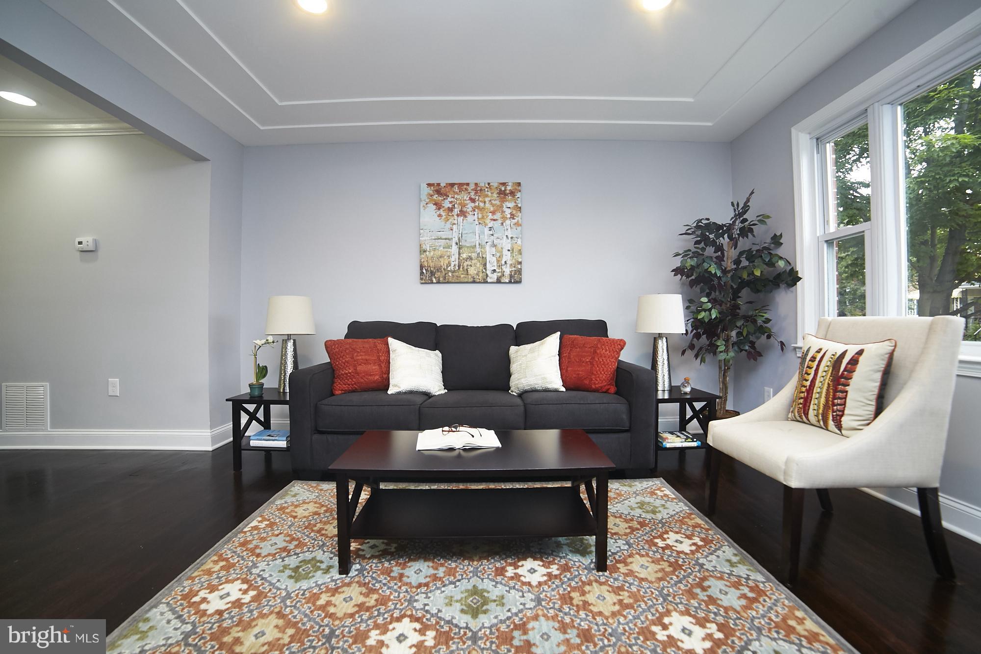 3814 Elkader Road Baltimore, MD 21218 - Photo 2 of 30 a living room with furniture and a potted plant