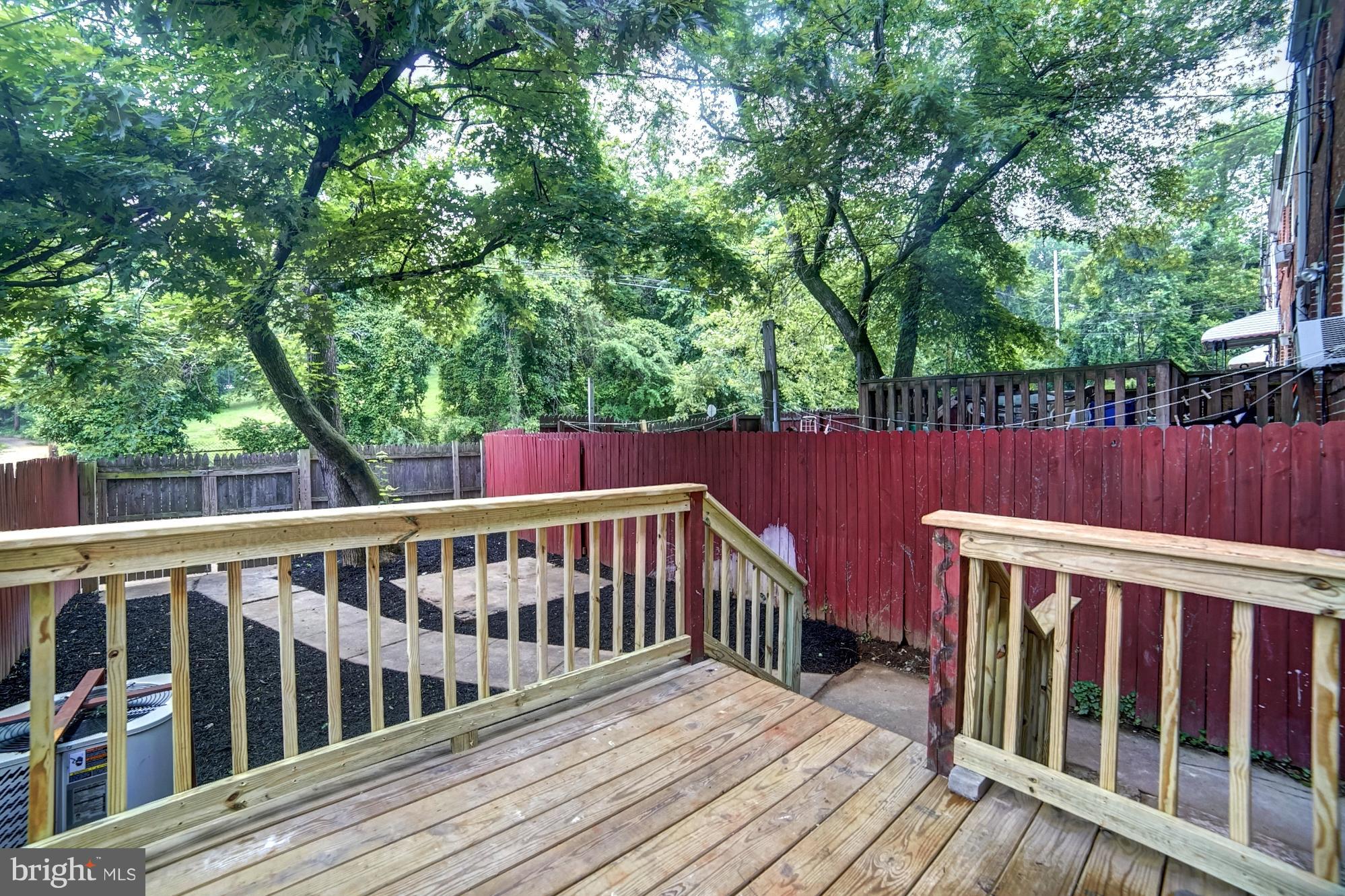 3814 Elkader Road Baltimore, MD 21218 - Photo 30 of 30 a view of deck with a small yard