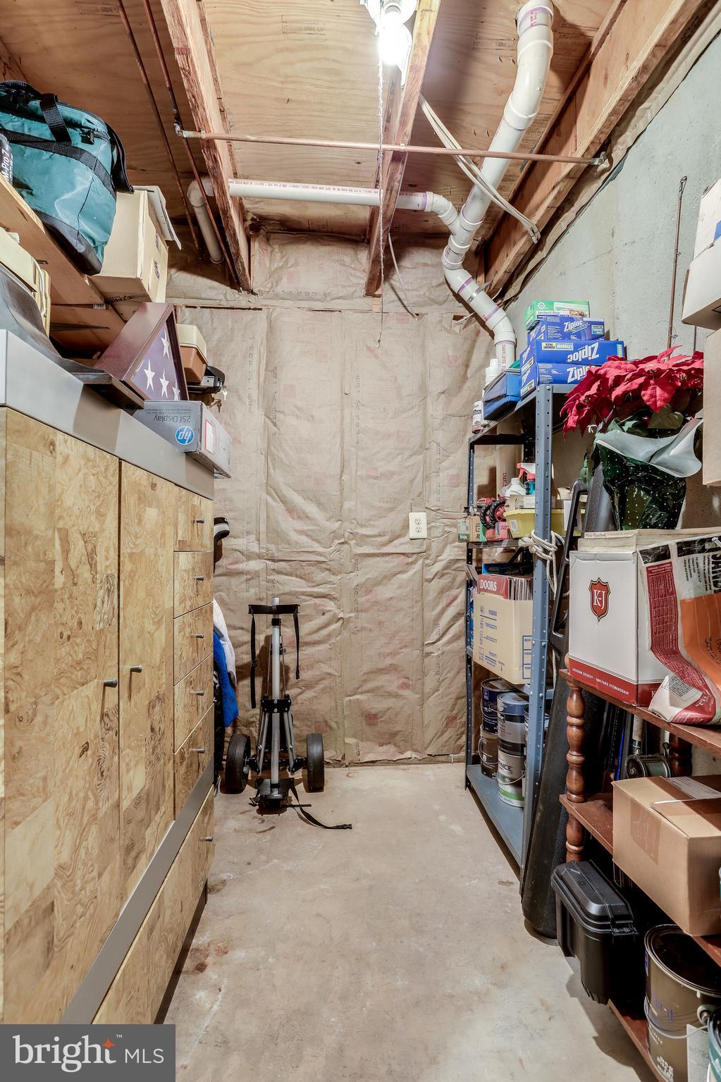 1512 Deer Point Way Reston, VA 20194 - Photo 62 of 84 Huge Storage room in lower level