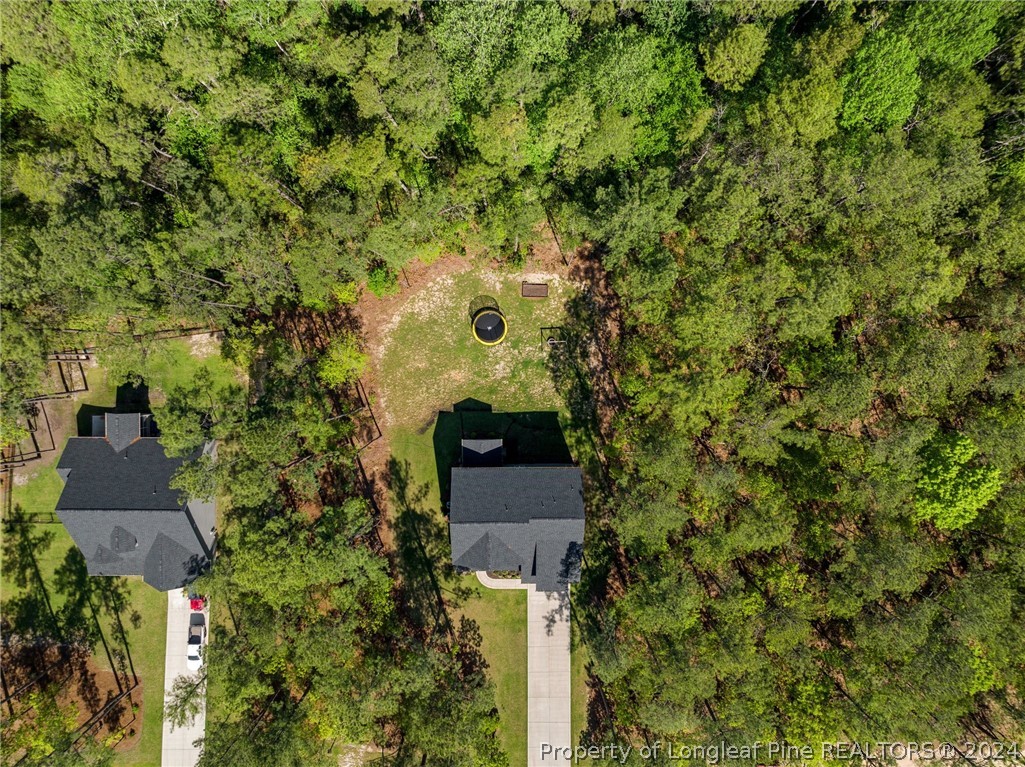 15420 Raccoon Run Road Wagram, NC 28396 - Photo 36 of 39 an aerial view of a house with a yard