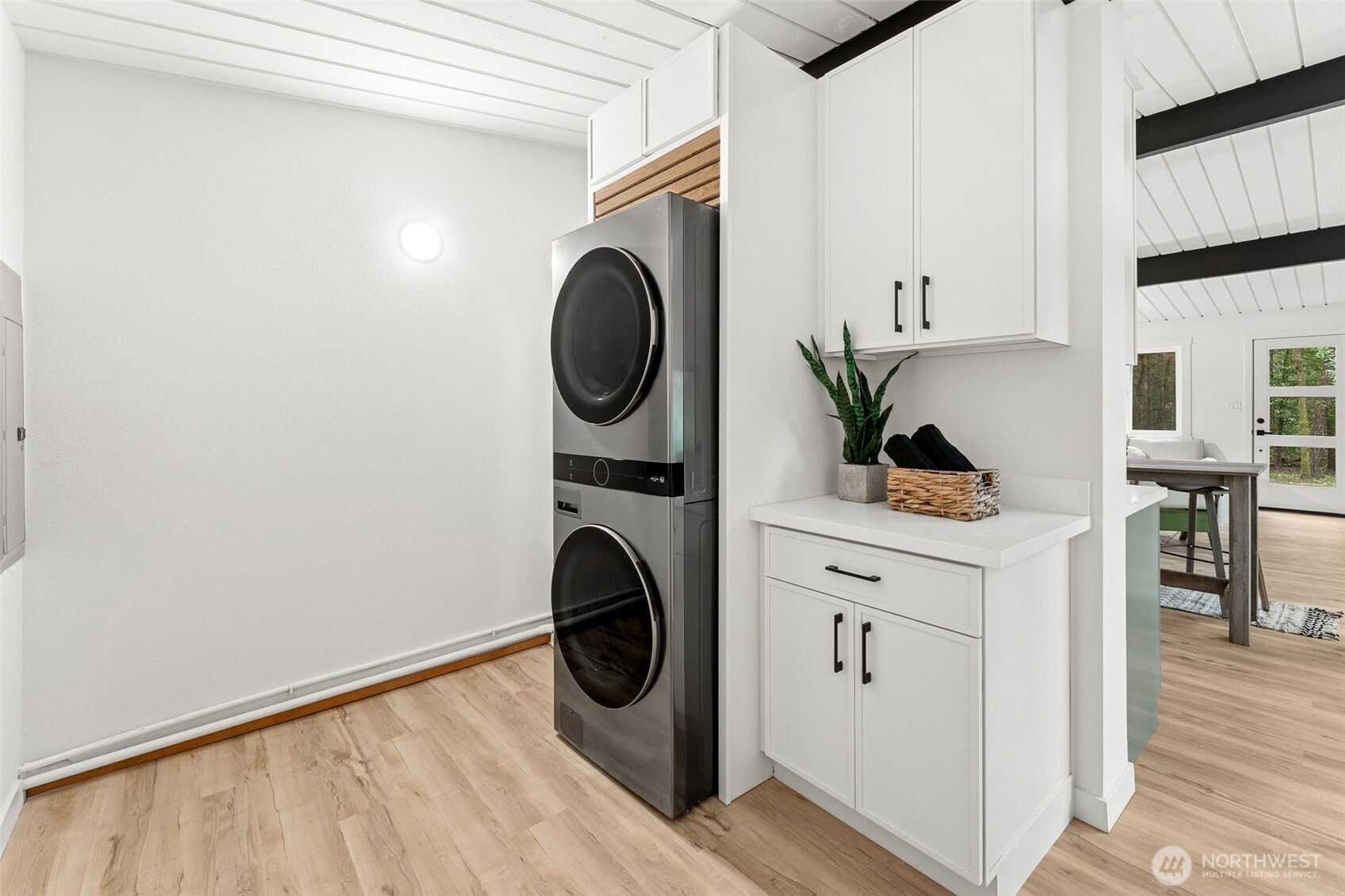 6198 Clover Valley Road Southeast Port Orchard, WA 98367 - Photo 17 of 34 a utility room with dryer and washer