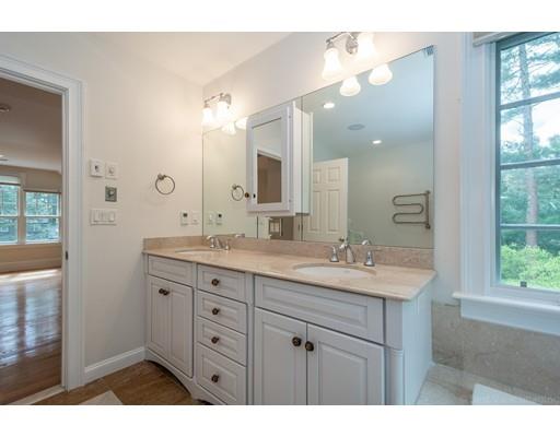 3 Valley Road Dover, MA 02030 - Photo 20 of 30 a bathroom with a granite countertop sink mirror and double