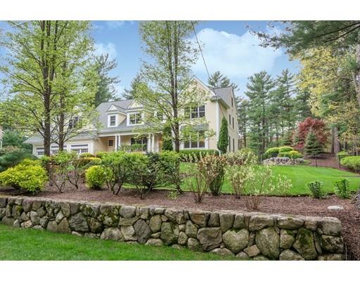 3 Valley Road Dover, MA 02030 - Photo 3 of 30 a front view of a house with a garden