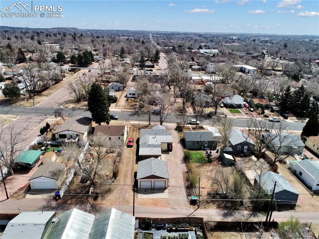 1024 Prairie Road Colorado Springs, CO 80909 - Photo 22 of 22 an aerial view of multiple house