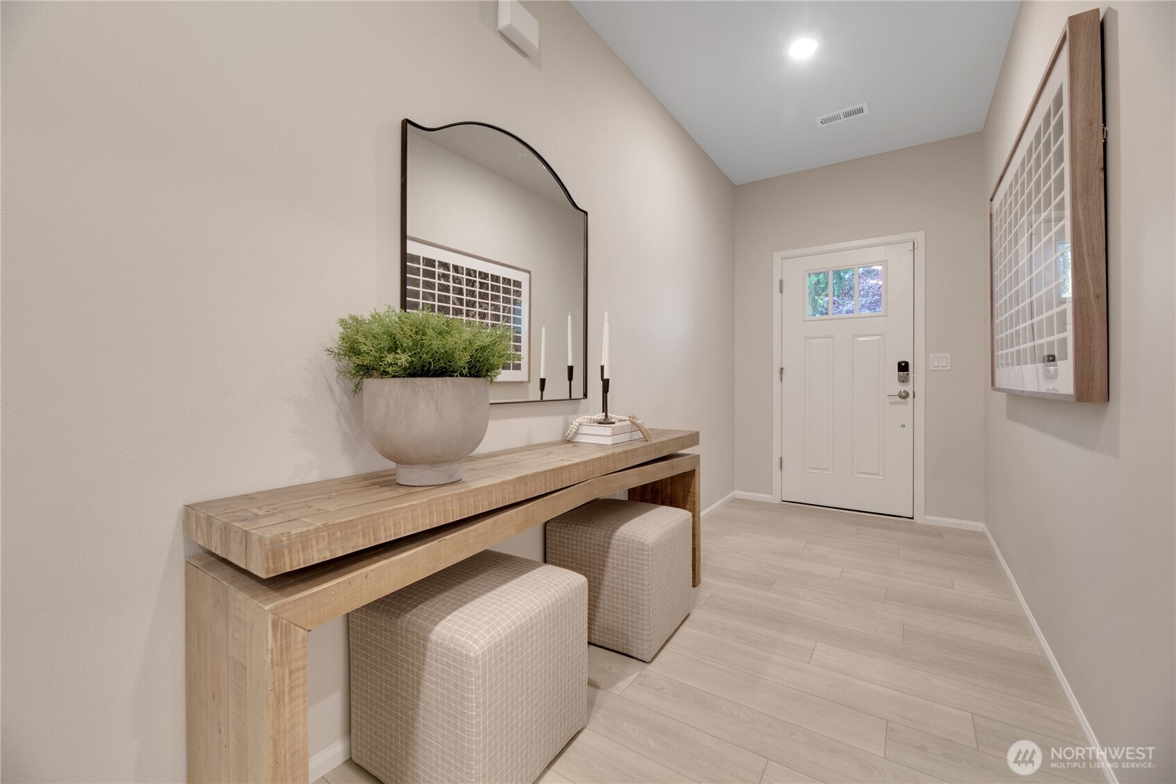 13627 60th Avenue West Edmonds, WA 98026 - Photo 13 of 29 a view of living room with a sink and a mirror