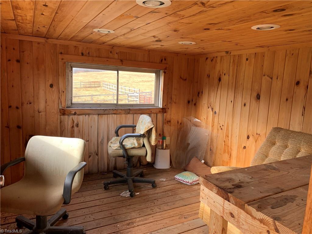 0 Leroy Gillespie Road Lowgap, NC 27024 - Photo 8 of 27 Office/hunting blind in loft of barn