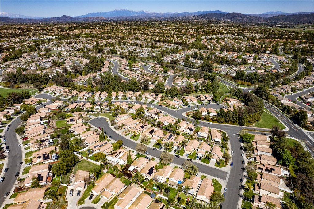 43545 Corte Logrono Temecula, CA 92592 - Photo 43 of 49 an aerial view of residential houses with city view