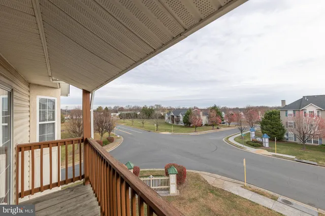 a view of a city from a balcony