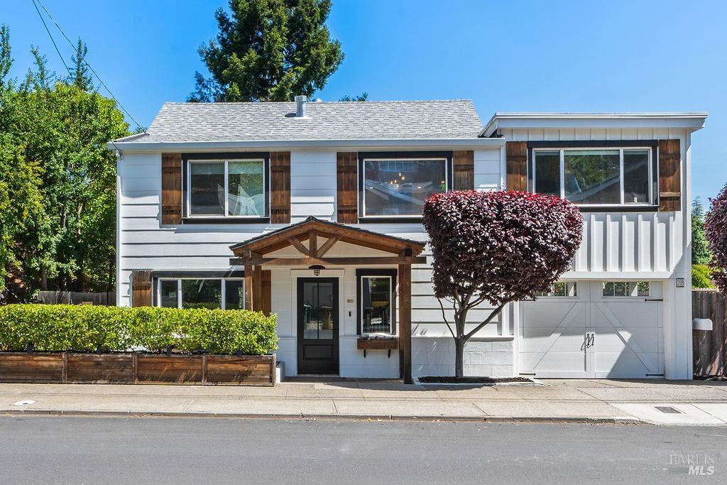 28 Octavia Street San Rafael, CA 94901 - Photo 1 of 1 a front view of a house with a garden