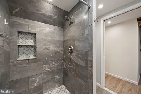 a view of a storage room