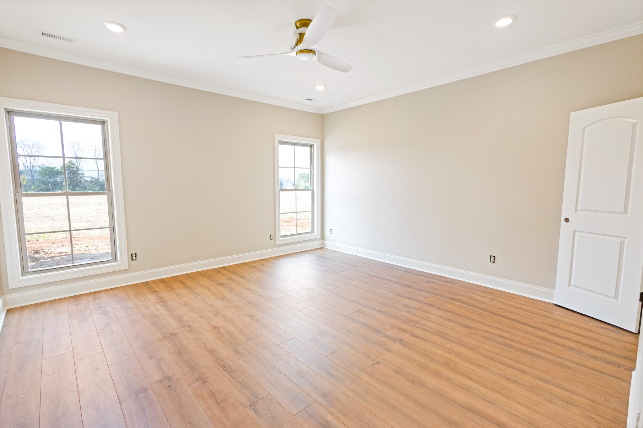 5552 Sinclair Street Murfreesboro, TN 37127 - Photo 9 of 18 wooden floor in an empty room with a window