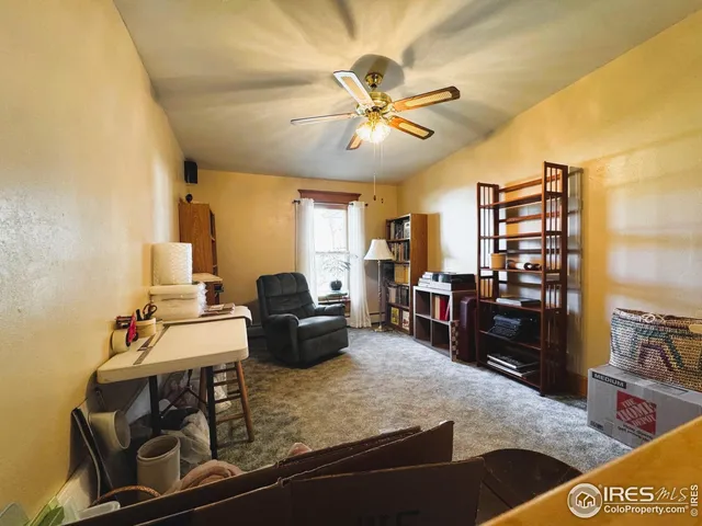 a kitchen with counter top space and appliances