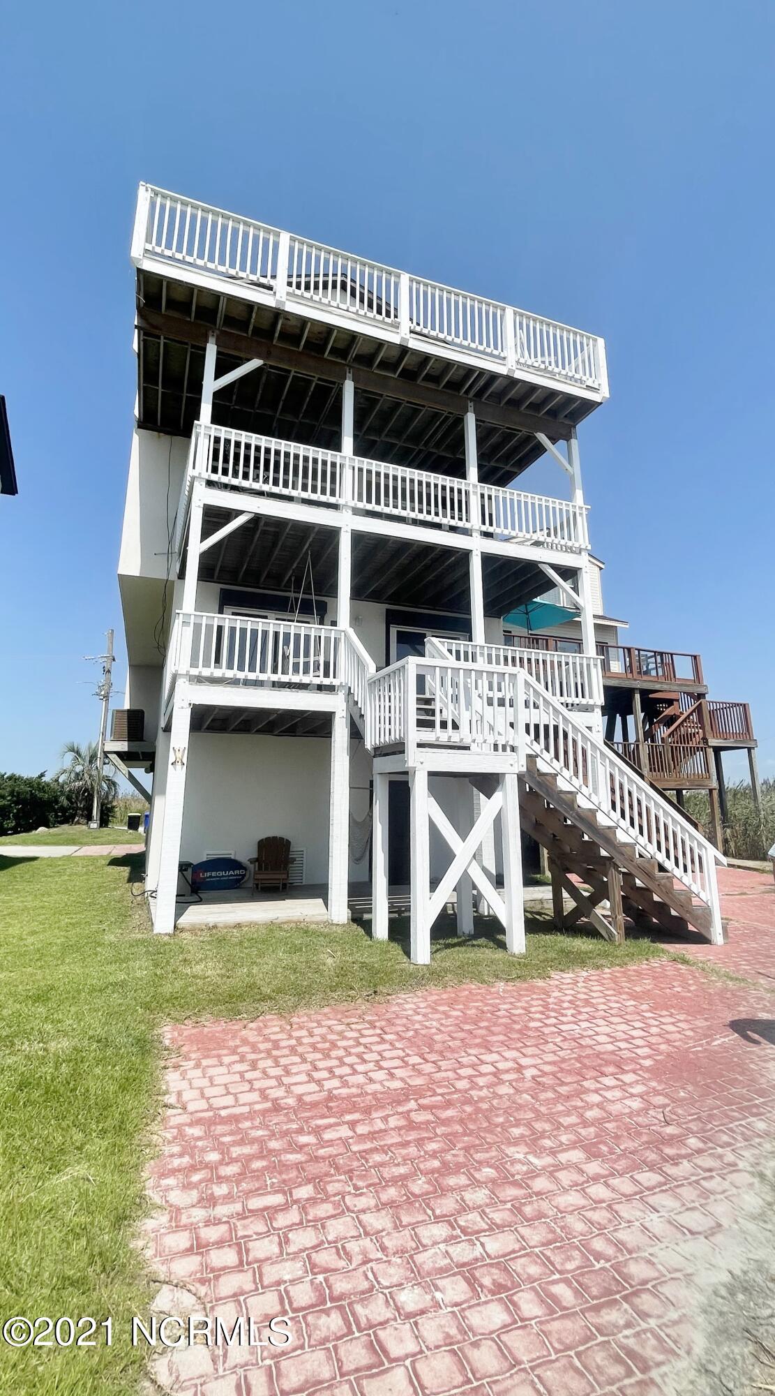 3944 River Road North Topsail Beach, NC 28460 - Photo 16 of 25 View coming up from the beach!