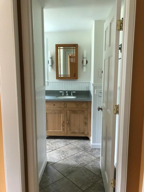 128 Swamp Road Durham, ME 04222 - Photo 34 of 39 Lower level bath vanity
