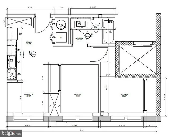 $1,650 | 600 North Howard Street, Unit 502, Baltimore, MD 21201