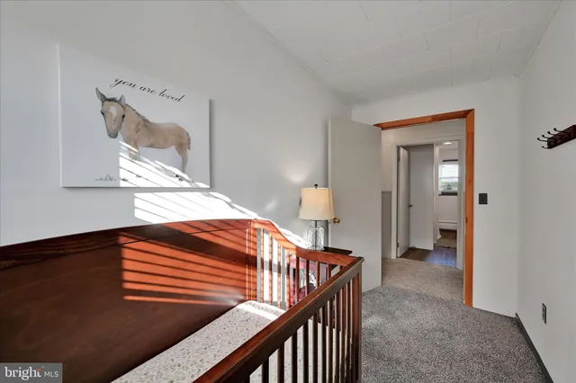 a view of dining area with furniture