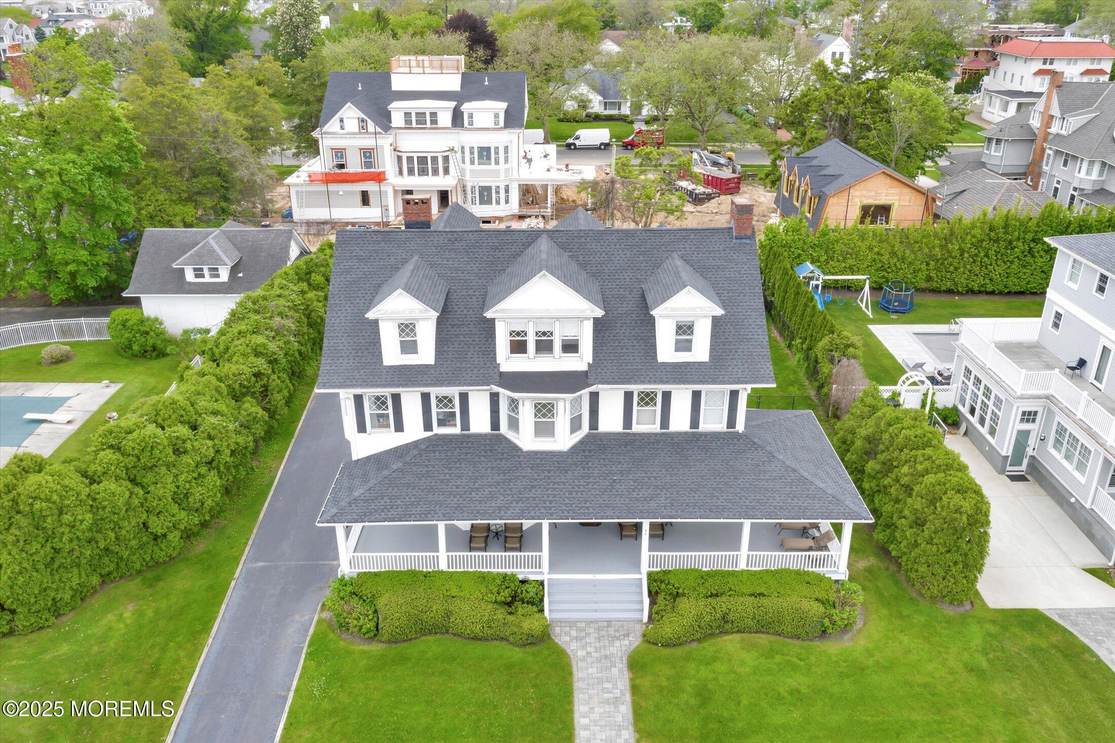 48 Neptune Avenue Deal, NJ 07723 - Photo 59 of 64 a aerial view of a house