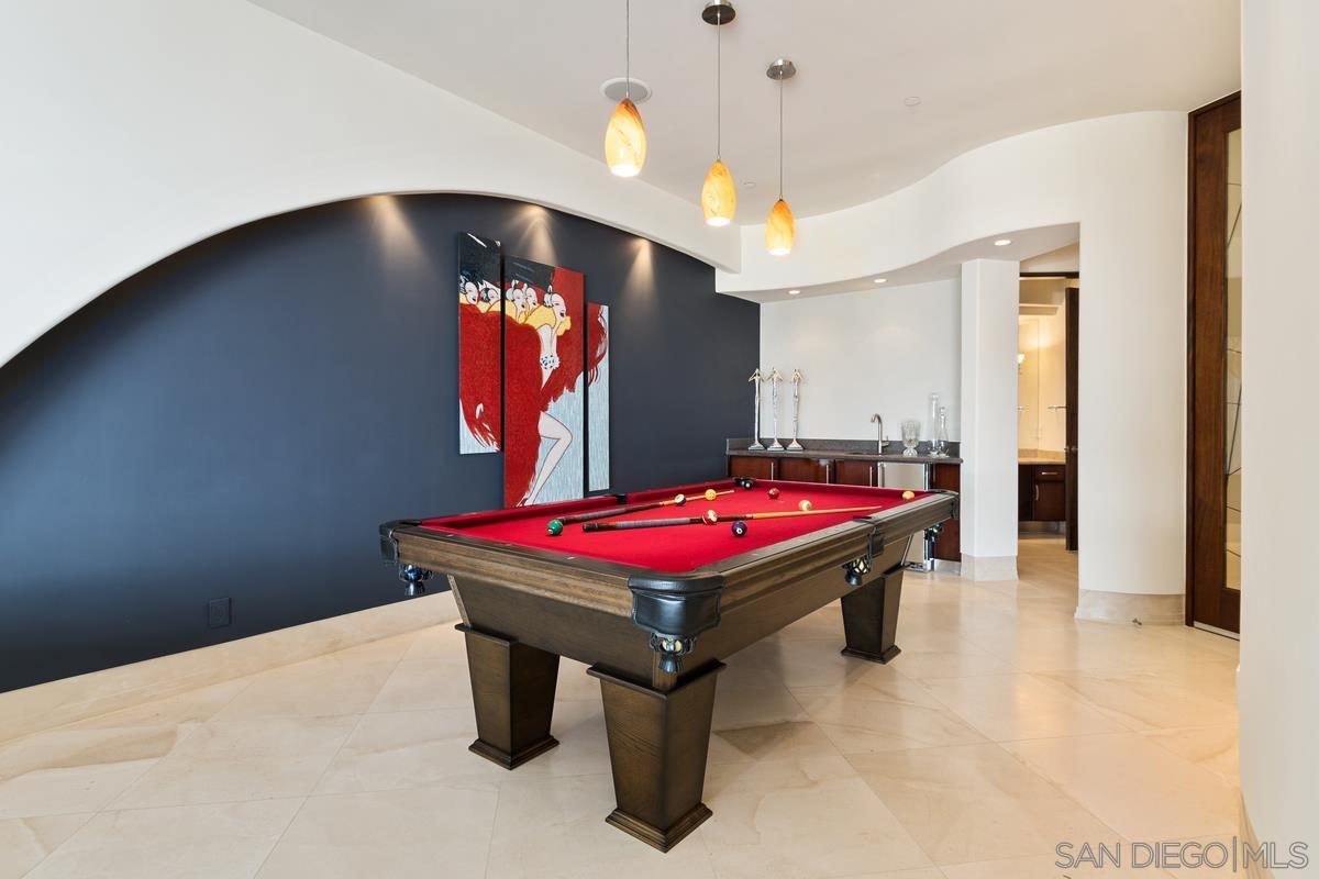 7455 Hillside Drive La Jolla, CA 92037 - Photo 18 of 33 a room with pool table and window