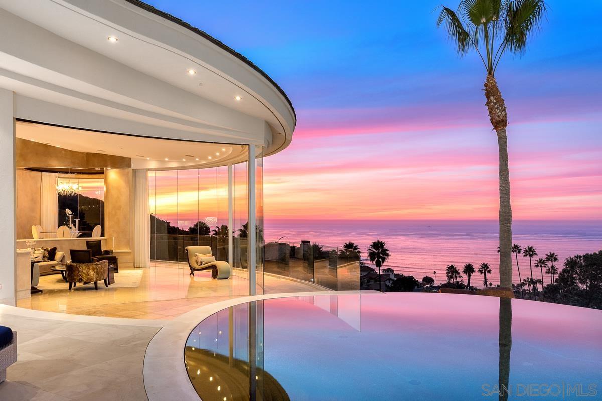 7455 Hillside Drive La Jolla, CA 92037 - Photo 31 of 33 a view of a swimming pool and deck