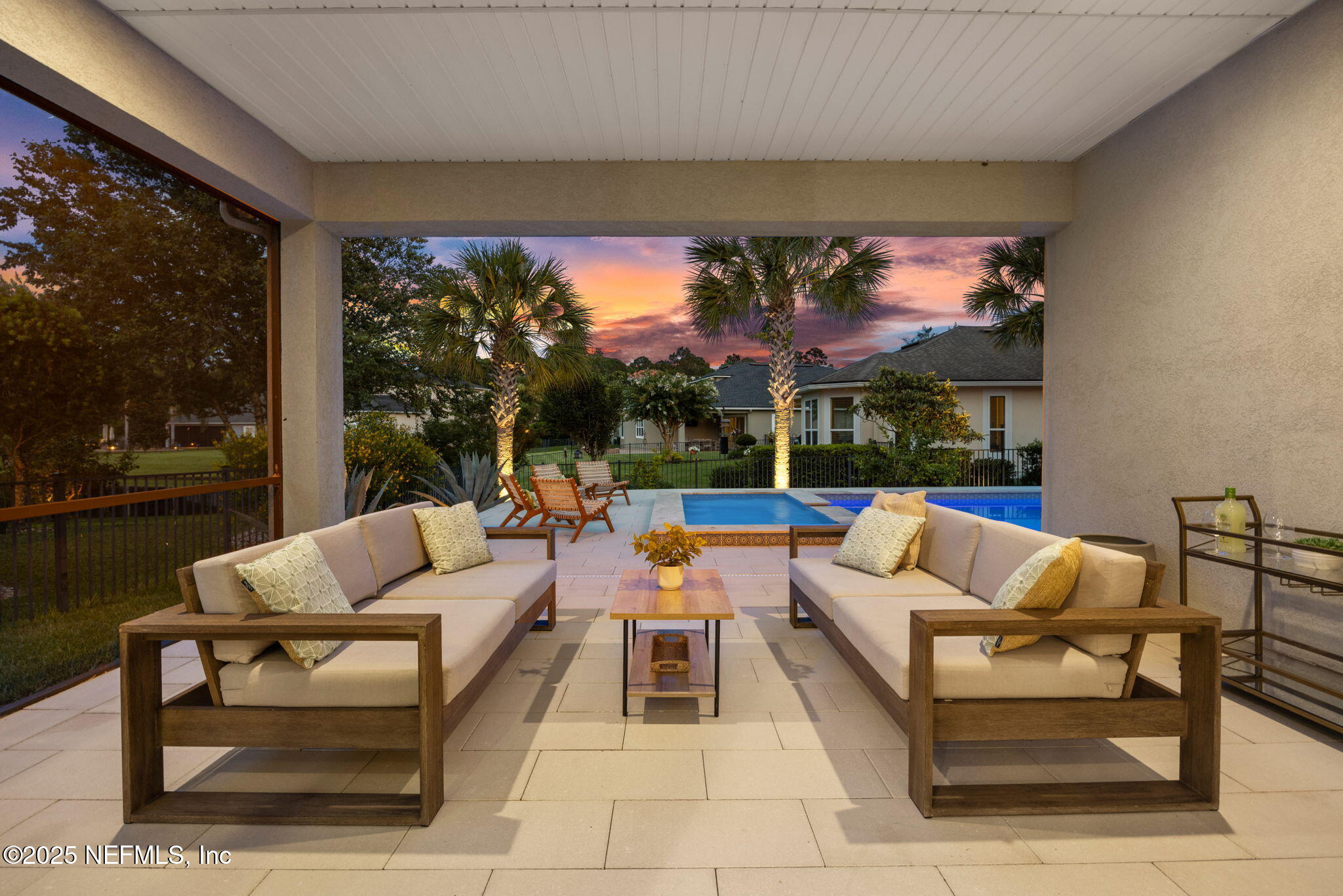 303 Gulfstream Way Ponte Vedra, FL 32081 - Photo 59 of 120 Twilight Covered Patio