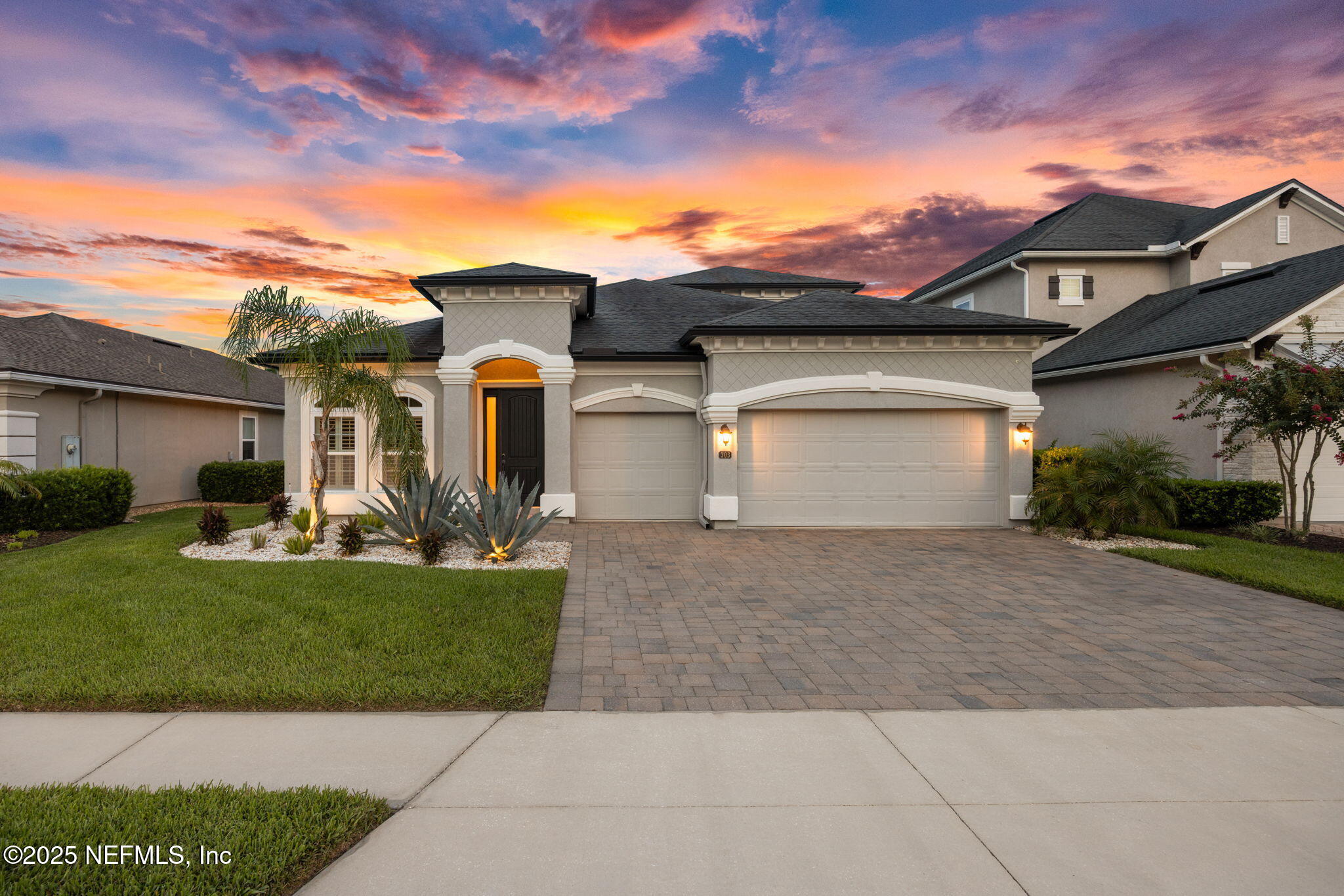 303 Gulfstream Way Ponte Vedra, FL 32081 - Photo 66 of 120 front view of a house with a yard