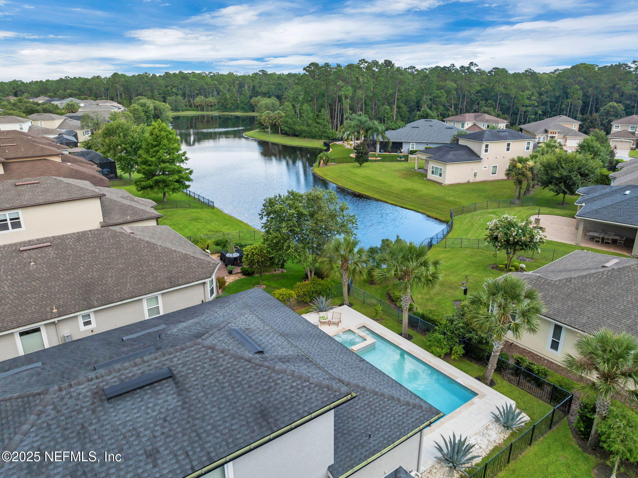 303 Gulfstream Way Ponte Vedra, FL 32081 - Photo 70 of 120 Aerial Pond View