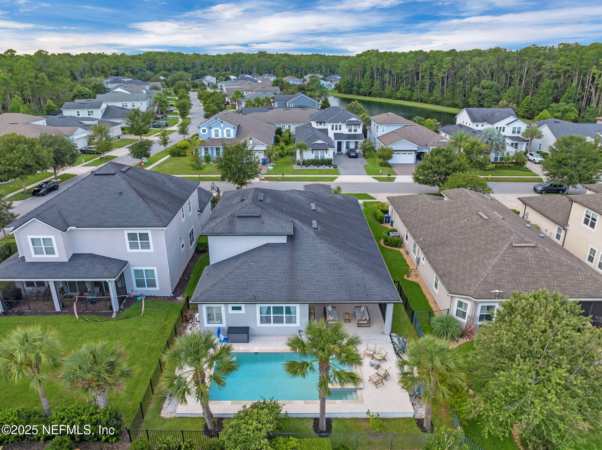 303 Gulfstream Way Ponte Vedra, FL 32081 - Photo 72 of 120 an aerial view of a house with a garden