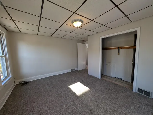 a view of empty room